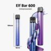 elfbar 600 v2 blueberry blaubeeren groesse