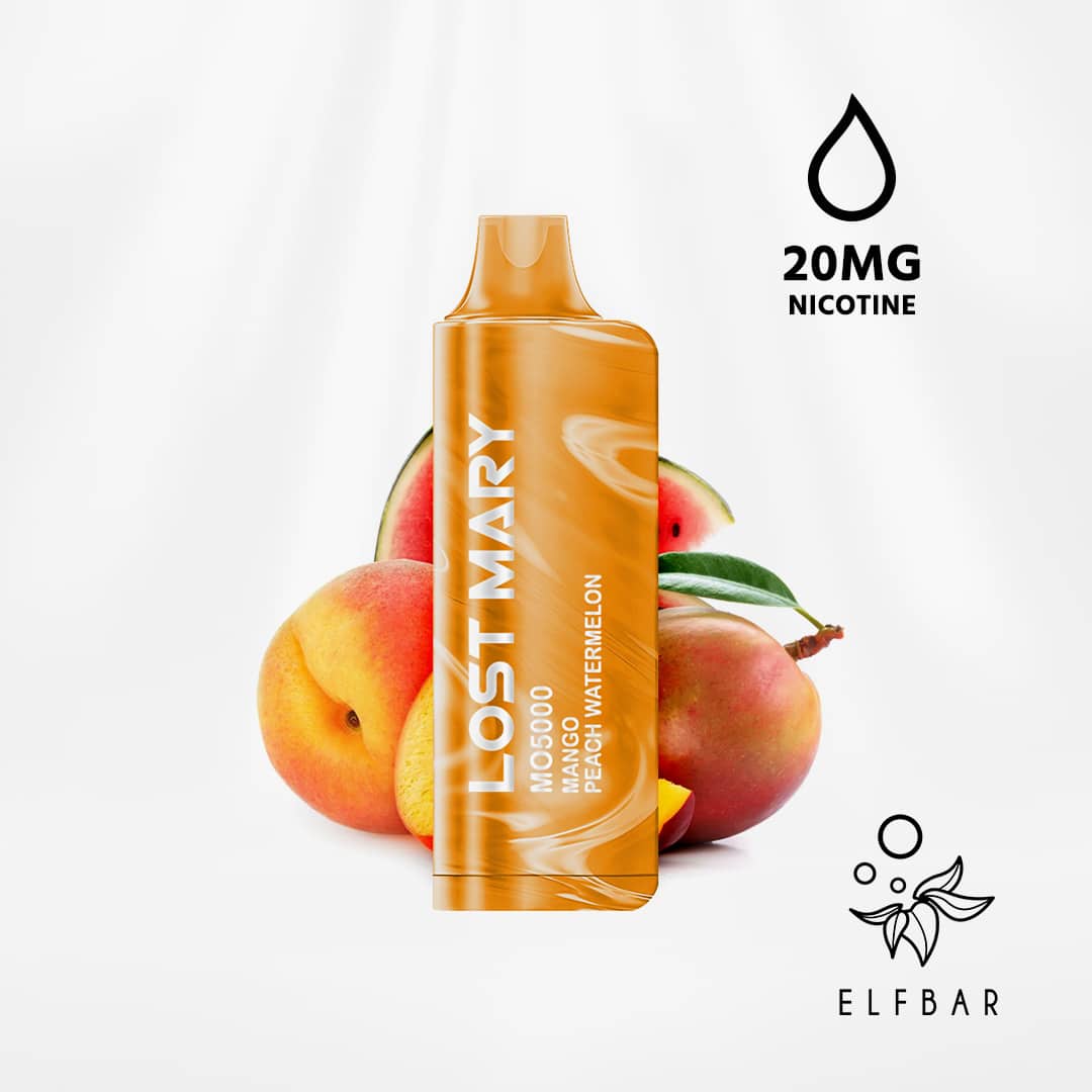 LOST MARY MO5000 Mango Peach Watermelon | 5000 Züge LOST MARY MO5000 Mango Peach Watermelon | 5000 Züge