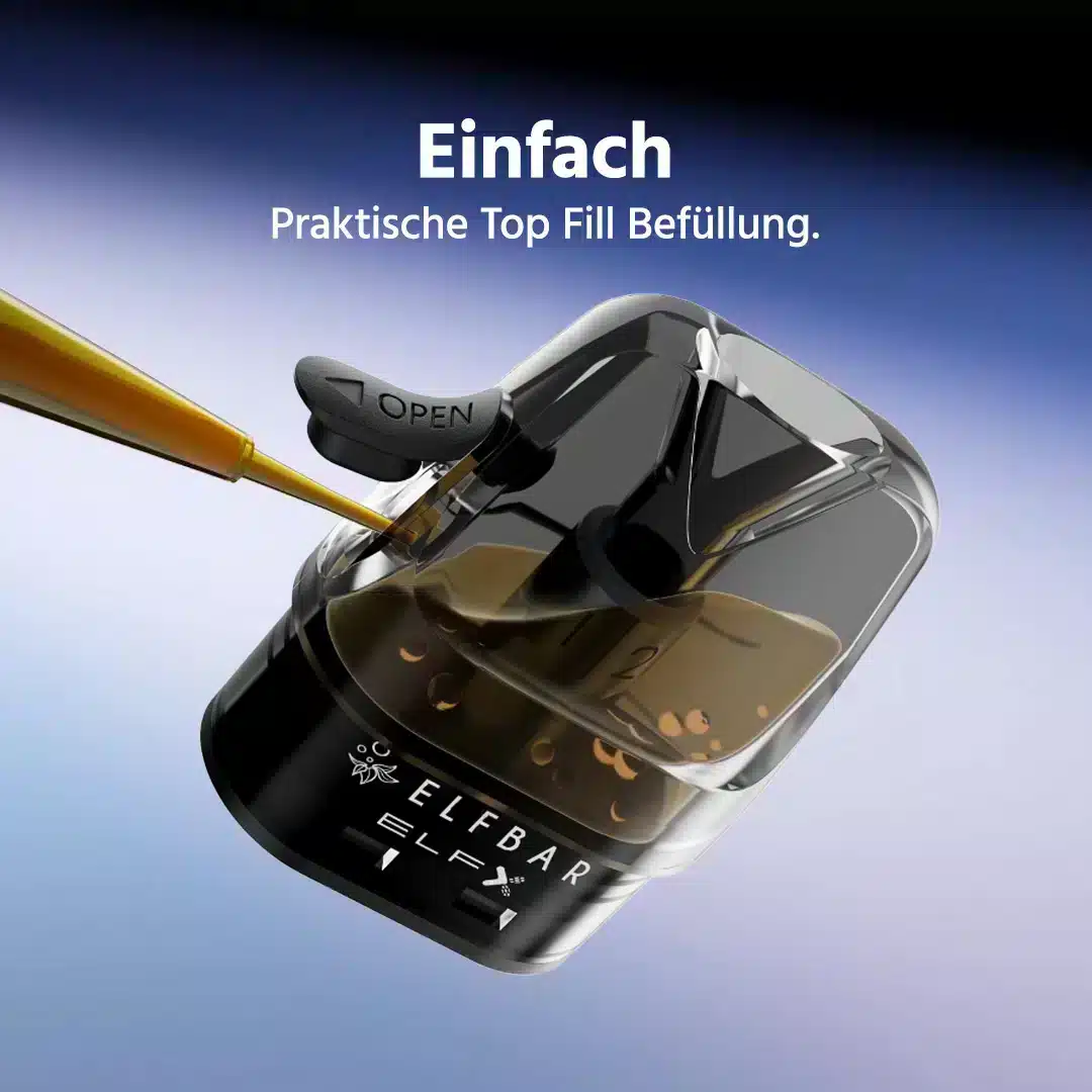 Remplissez simplement Elfbar Elfx