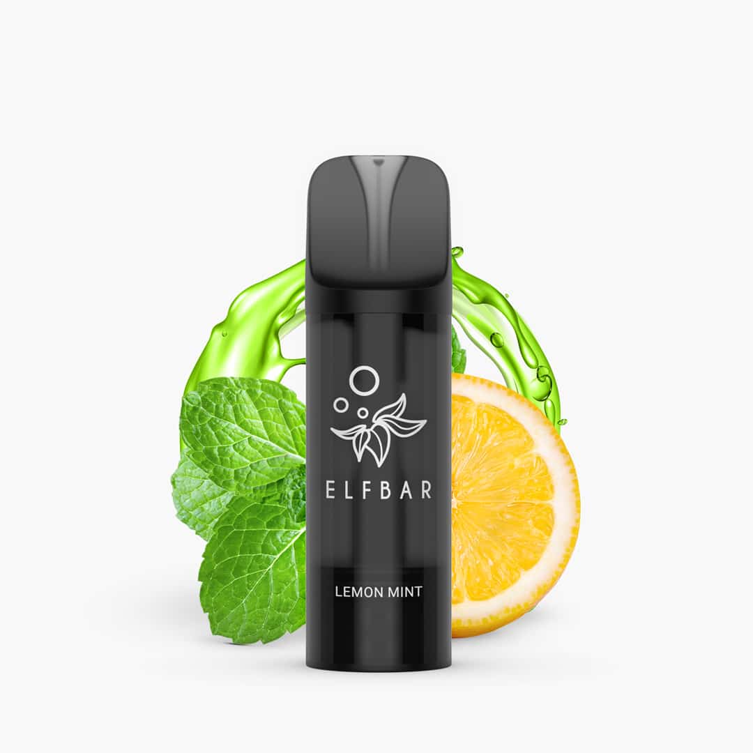 elfbar elfa pro pods lemon mint