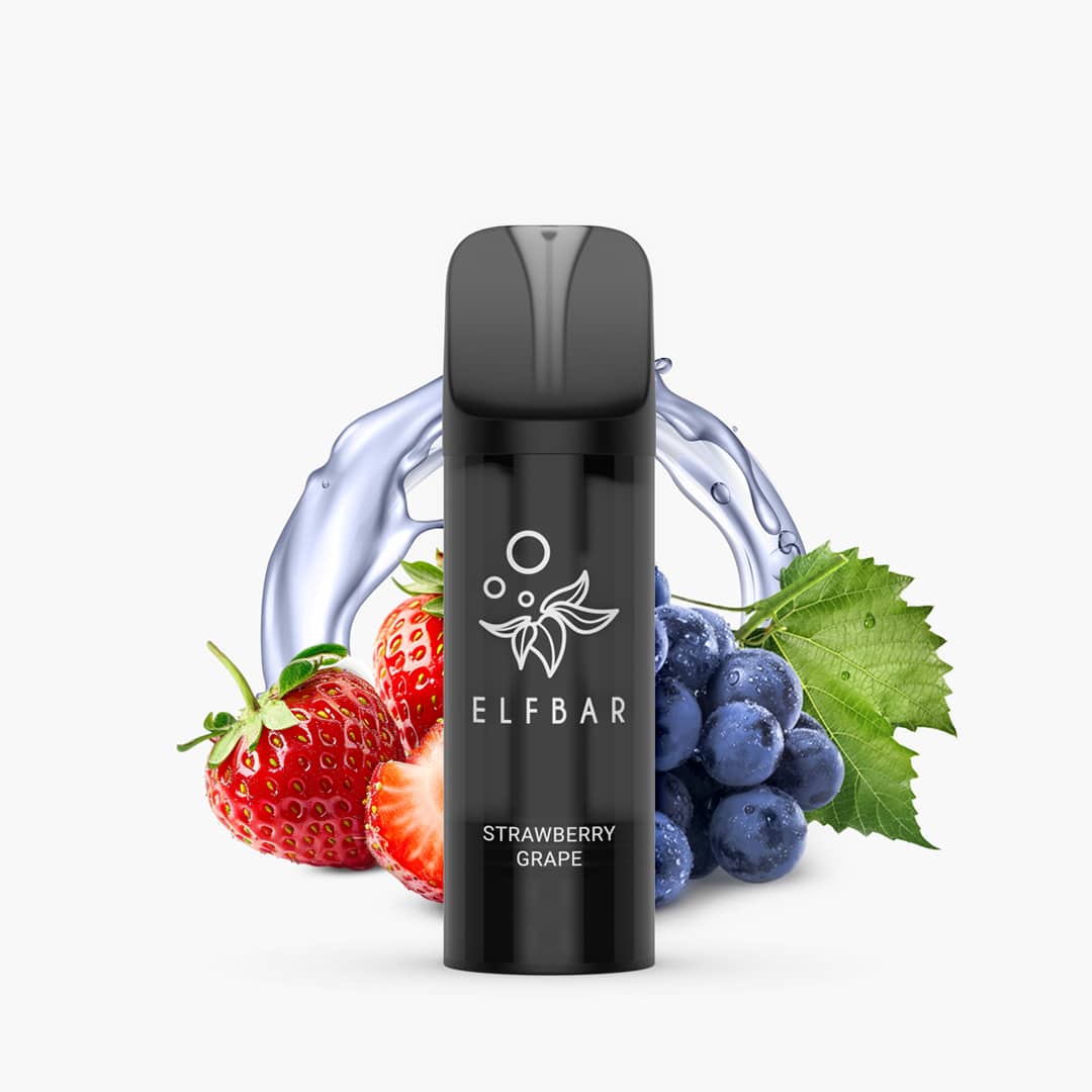 elfbar elfa pro pods strawberry grape