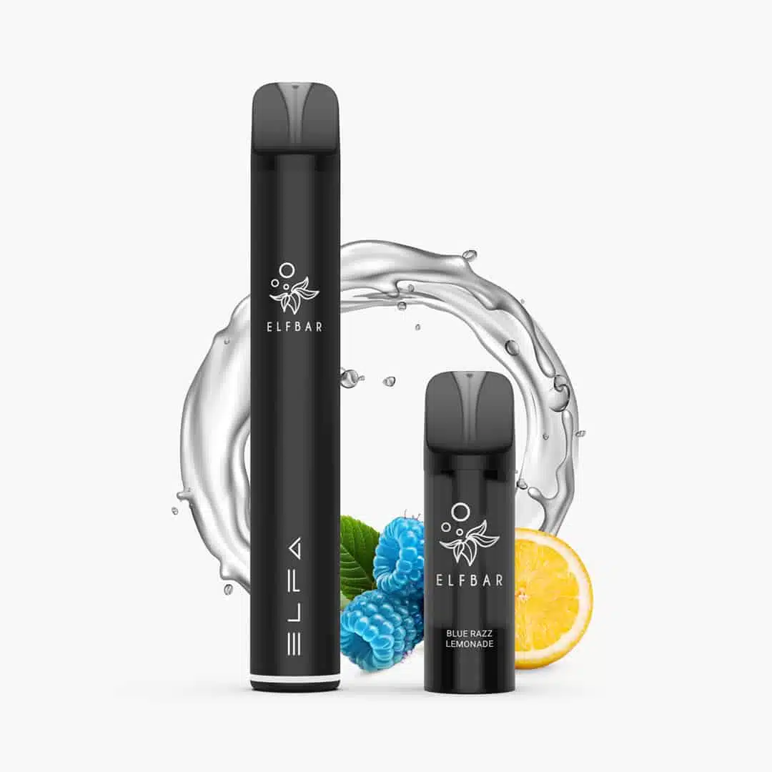 Kit de dmarrage ELFBAR ELFA | Batterie (rechargeable) + 1 dosette liquide