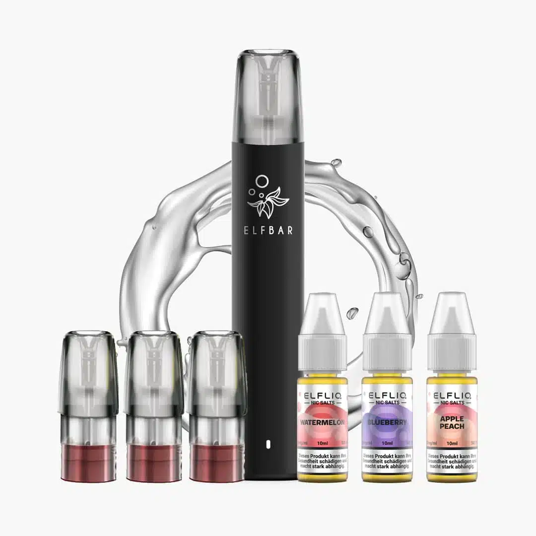 leere elfbar pods MATE ✓ Mini Pod System elf bar elfa pods nachfüllen ElfX V2 0.6 Ω tabak-shop Flavors:Grape Ice