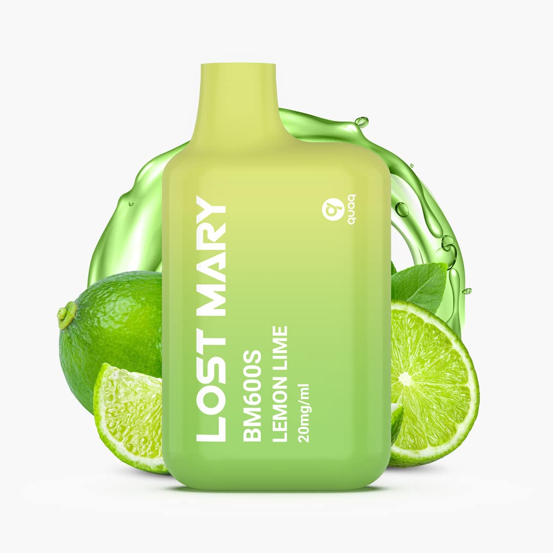 lost mary bm600s lemon lime zitrone