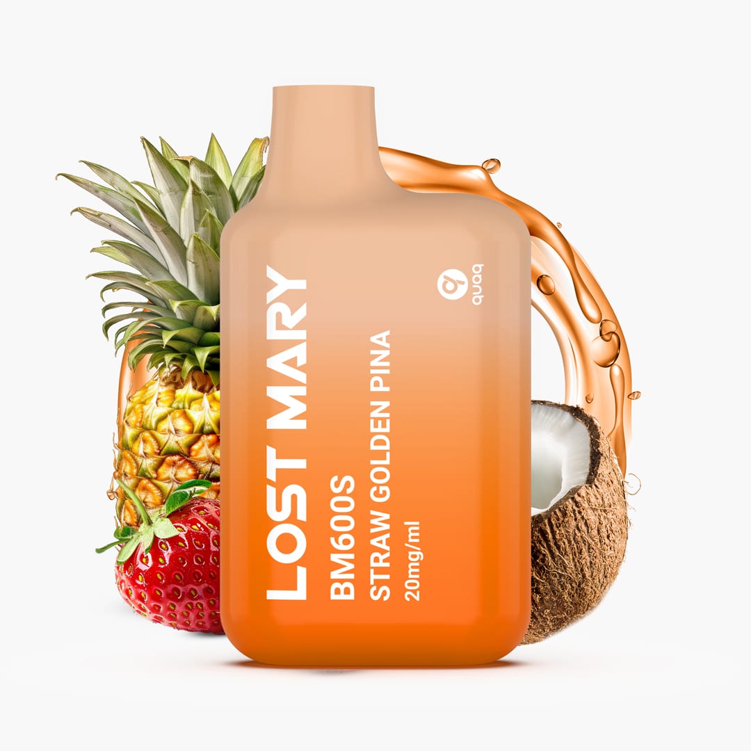 lost mary bm600s straw golden pina