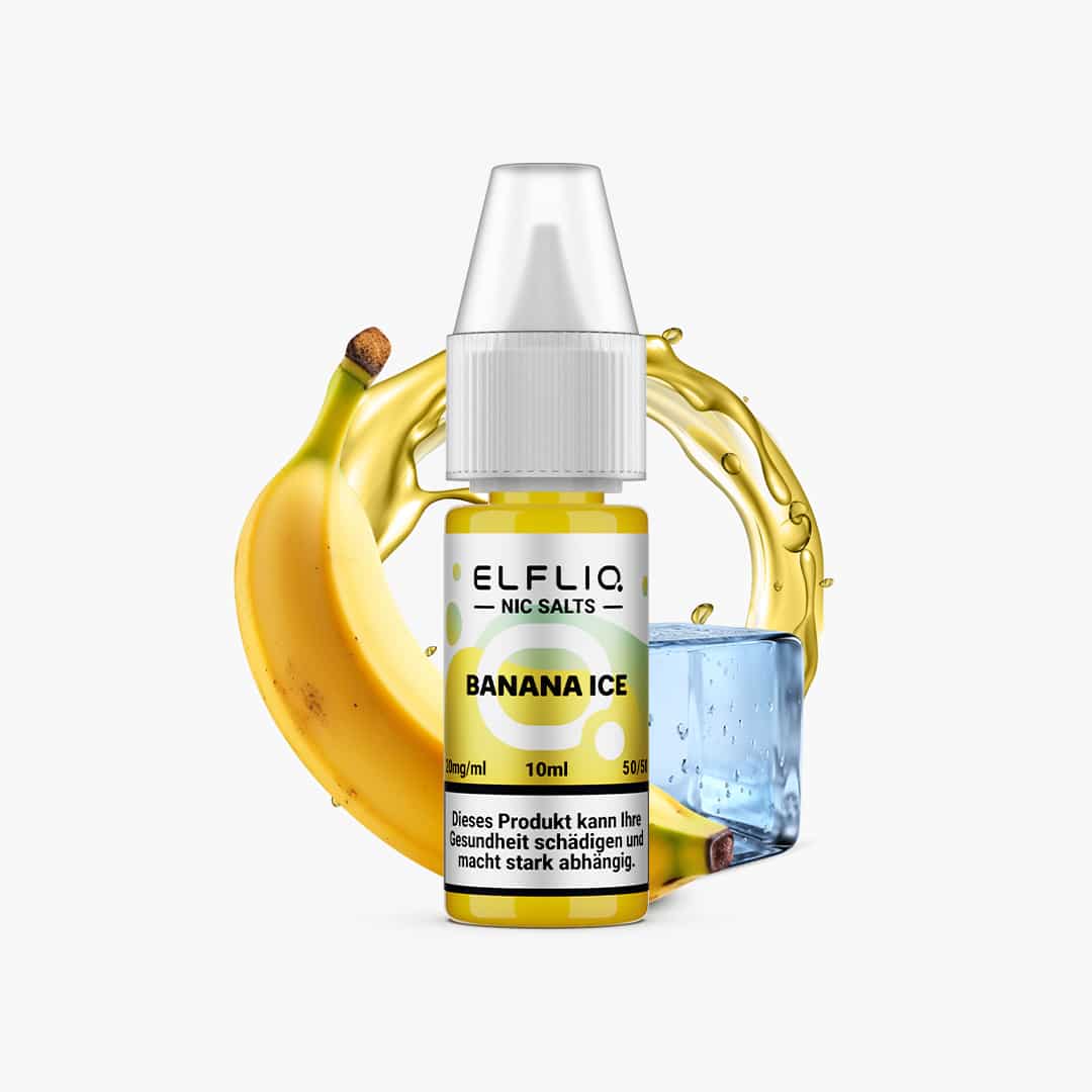 elf bar elfliq banana ice
