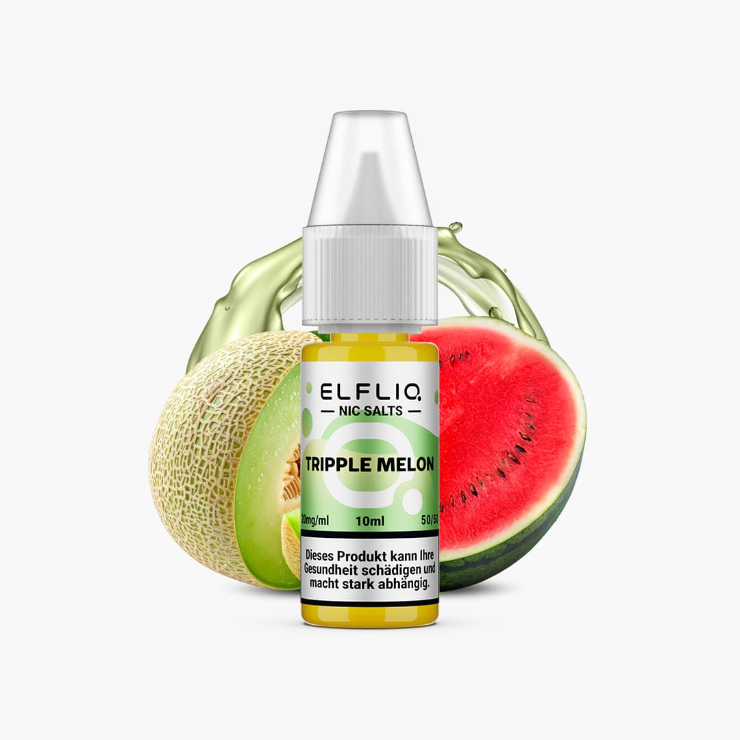elf bar elfliq triple melon
