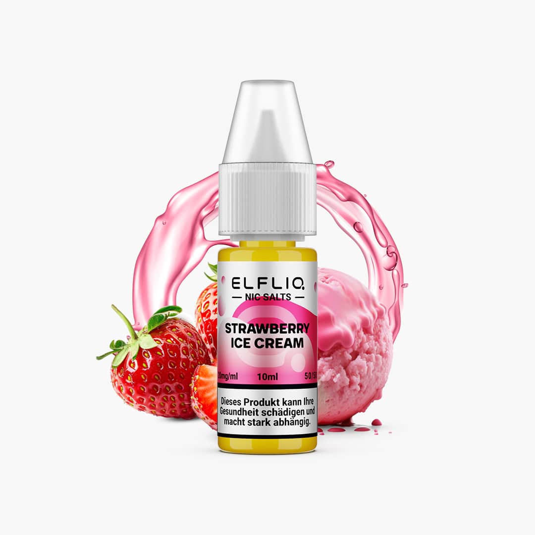 elfbar elfliq strawberry ice cream