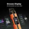 Elfbar Elfx Pro Classic Edition grosses display