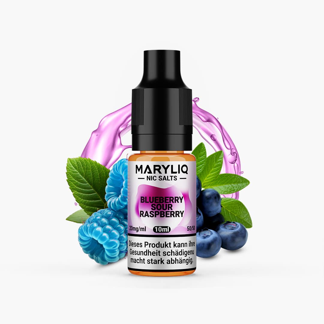 lost mary maryliq blueberry sour raspberry nikotinsalz liquid 20mg