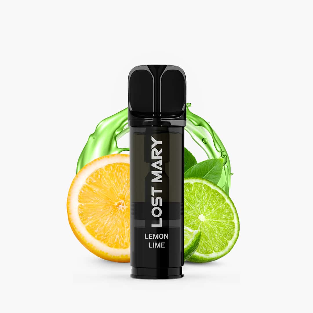 lost mary tappo pods lemon lime 2 ex