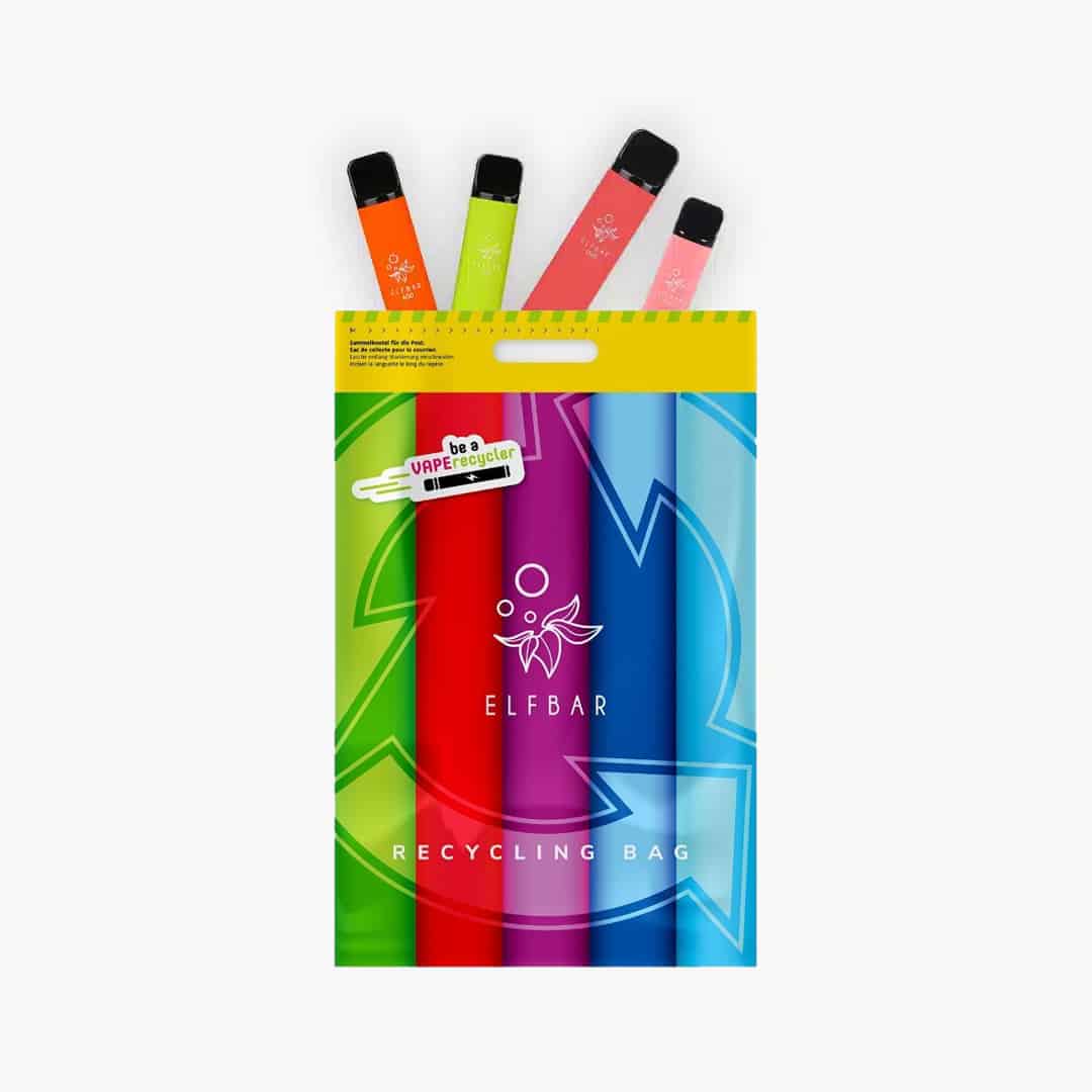 vape recycling bag vorfrankiert fuer grossmengen bis 5 kg