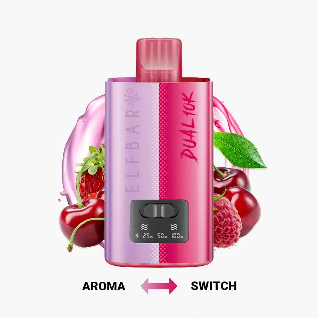 ELFBAR DUAL 10k | 2 in 1 Vape Kit | 10000 Puffs ELFBAR DUAL 10k | 2 in 1 Vape Kit | 10000 Puffs