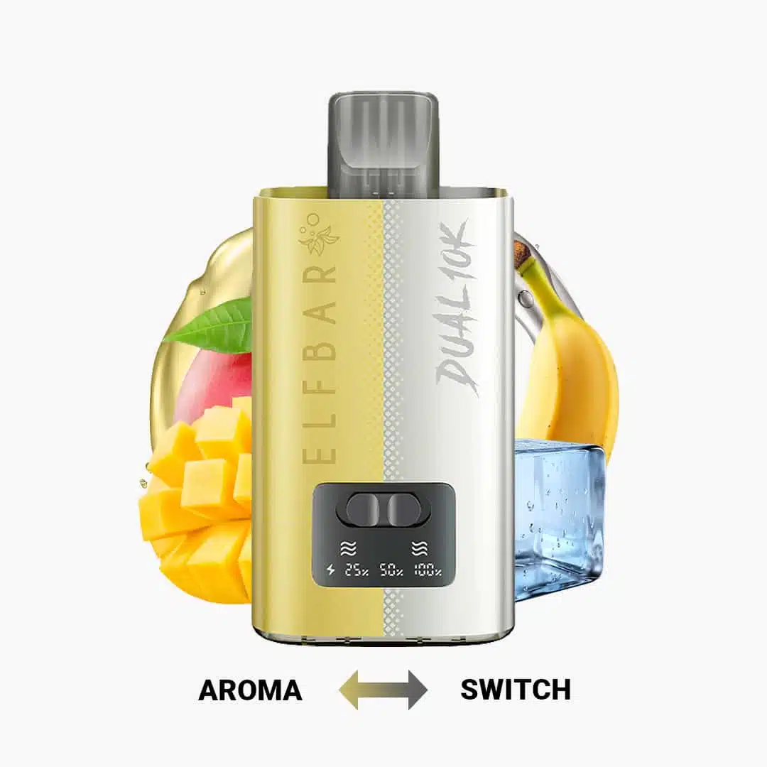 ELFBAR DUAL 10k | 2 in 1 Vape Kit | 10000 Puffs