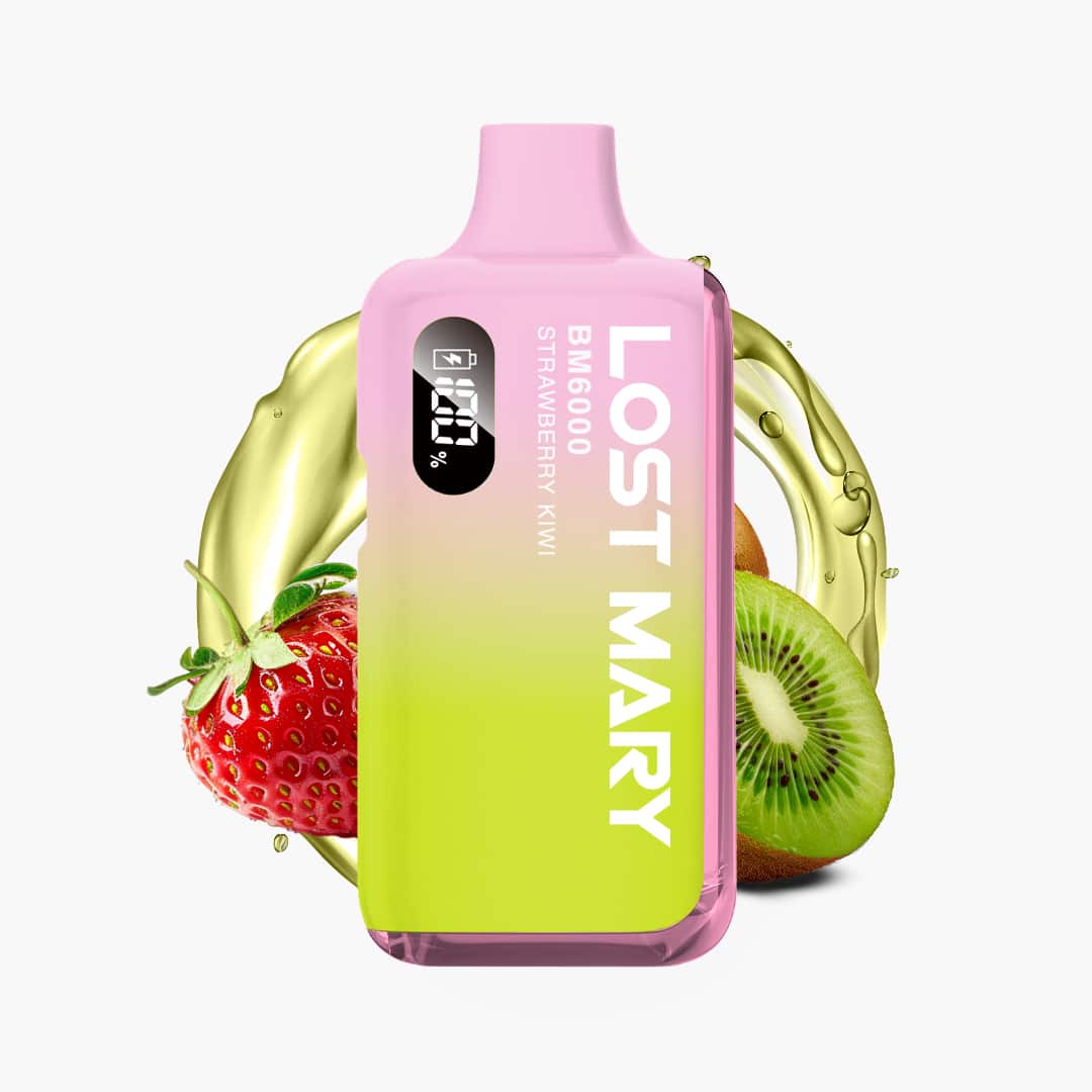 lost mary bm6000 strawberry kiwi vape kit bis 6000 zuege