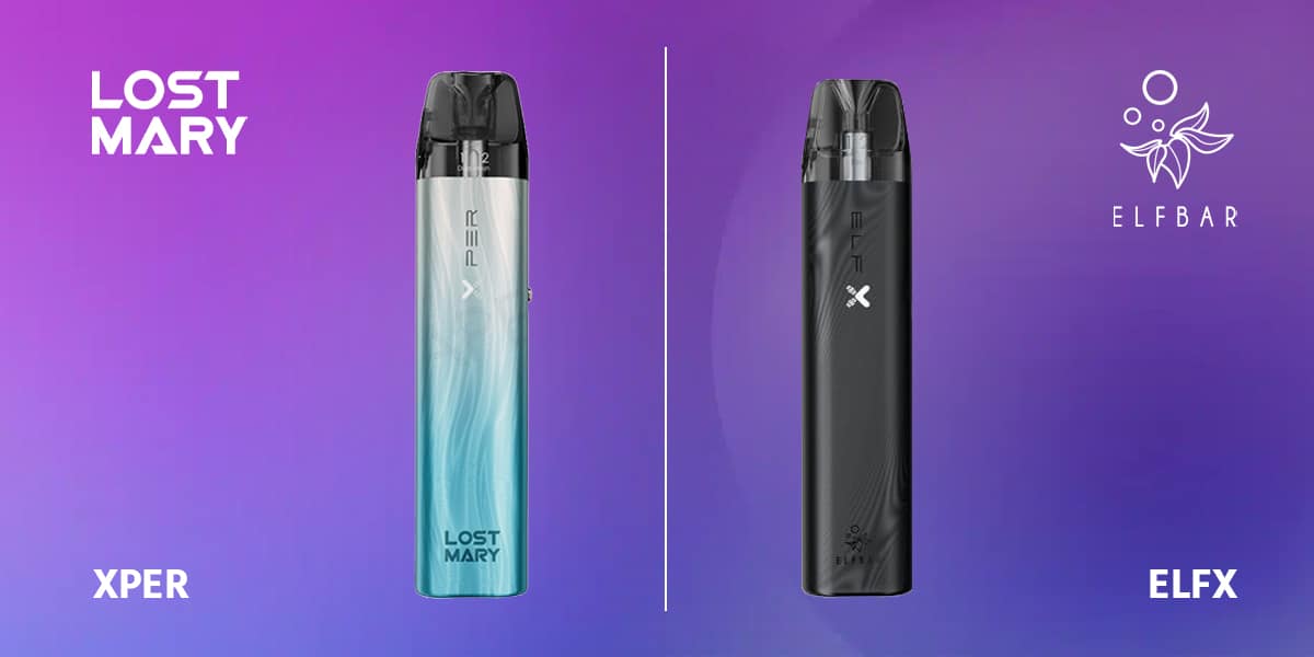 Lost Mary Xper versus Elfbar Elfx gleiches Produkt