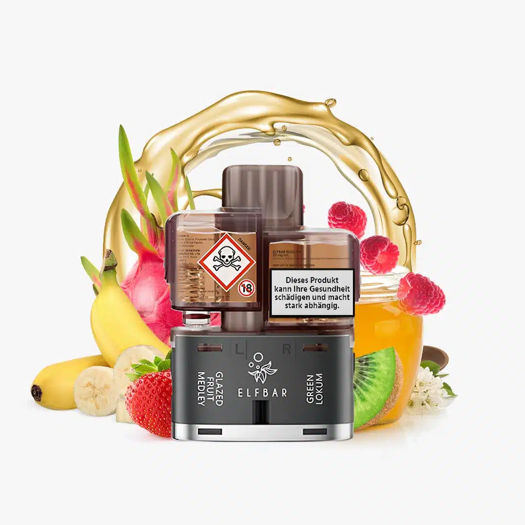 elfbar dual pods 20mg Elf Bar Dual 10K Prefilled Pod Vape Kit - 3 For £30 main image 0
