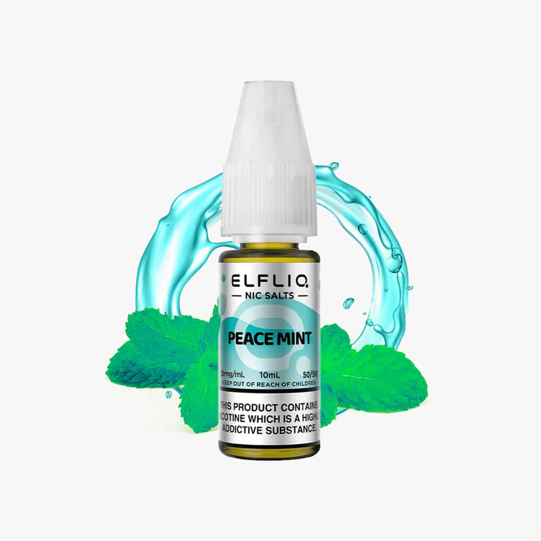 elf bar elfliq peace mint nikotinsalz liquid 10mg