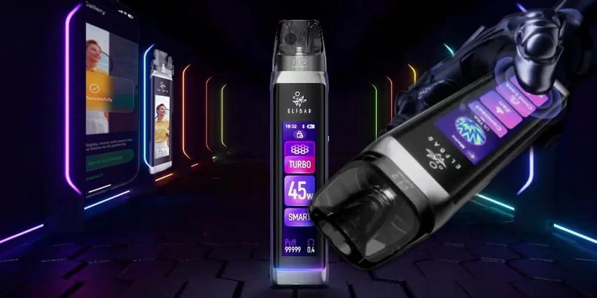 Elfbar Elfx Ultra Display individuell