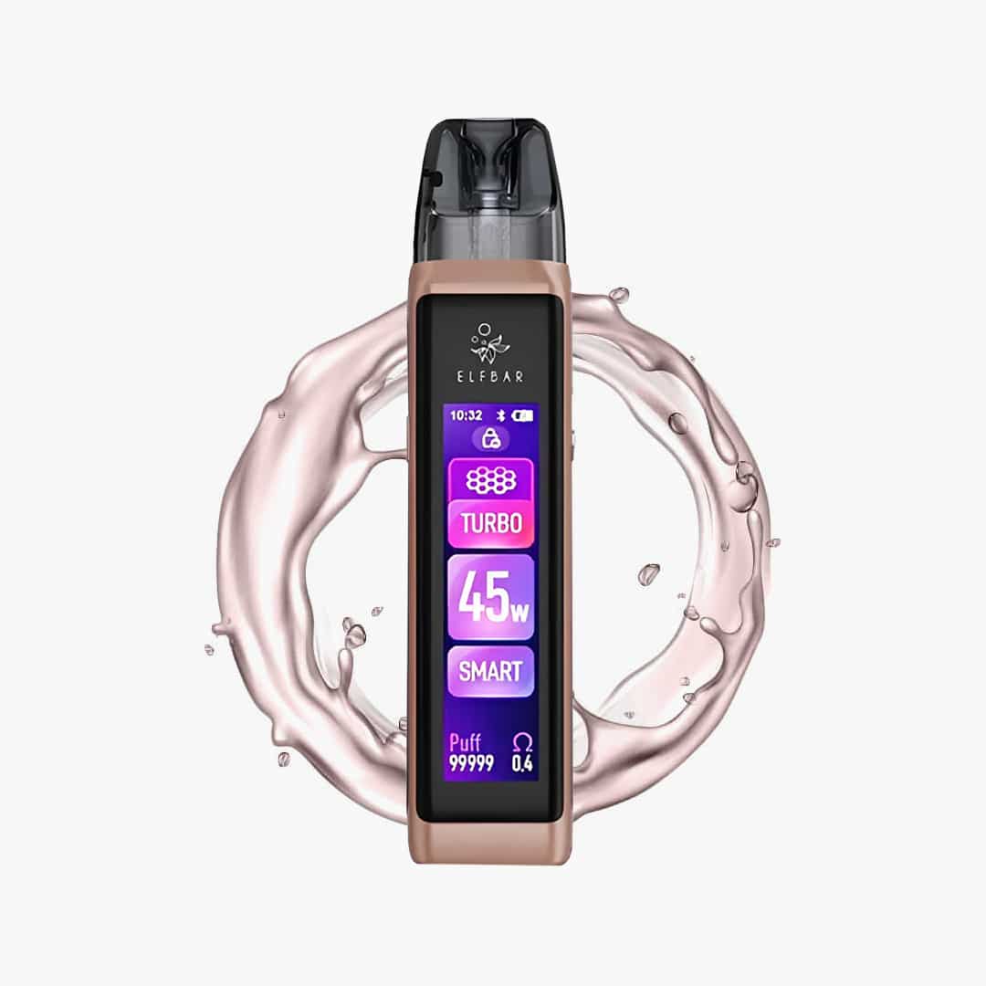 elfbar elfx ultra pink smart vape mit app anbindung
