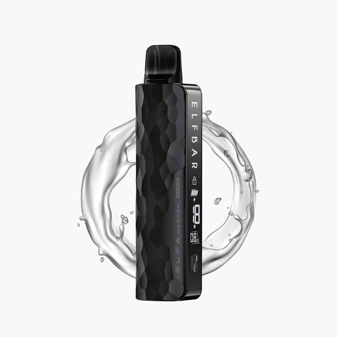 elfbar elfa master obsidian black stone edition akku ohne liquid pod