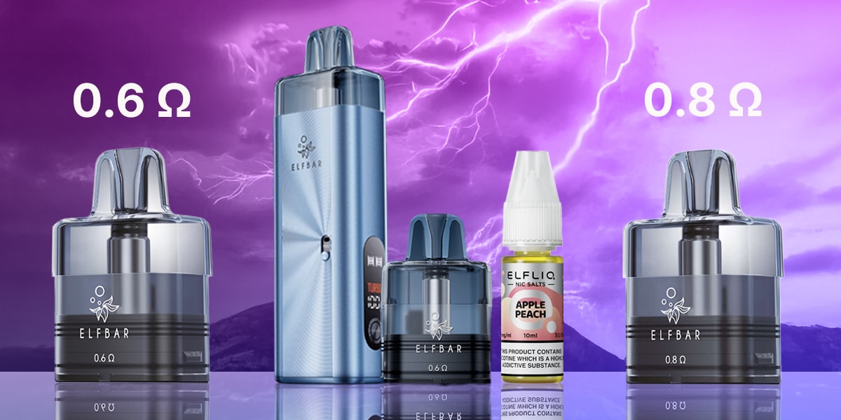 Elfbar Elfx Mega Liquid Pods für nachhaltiges Dampfen