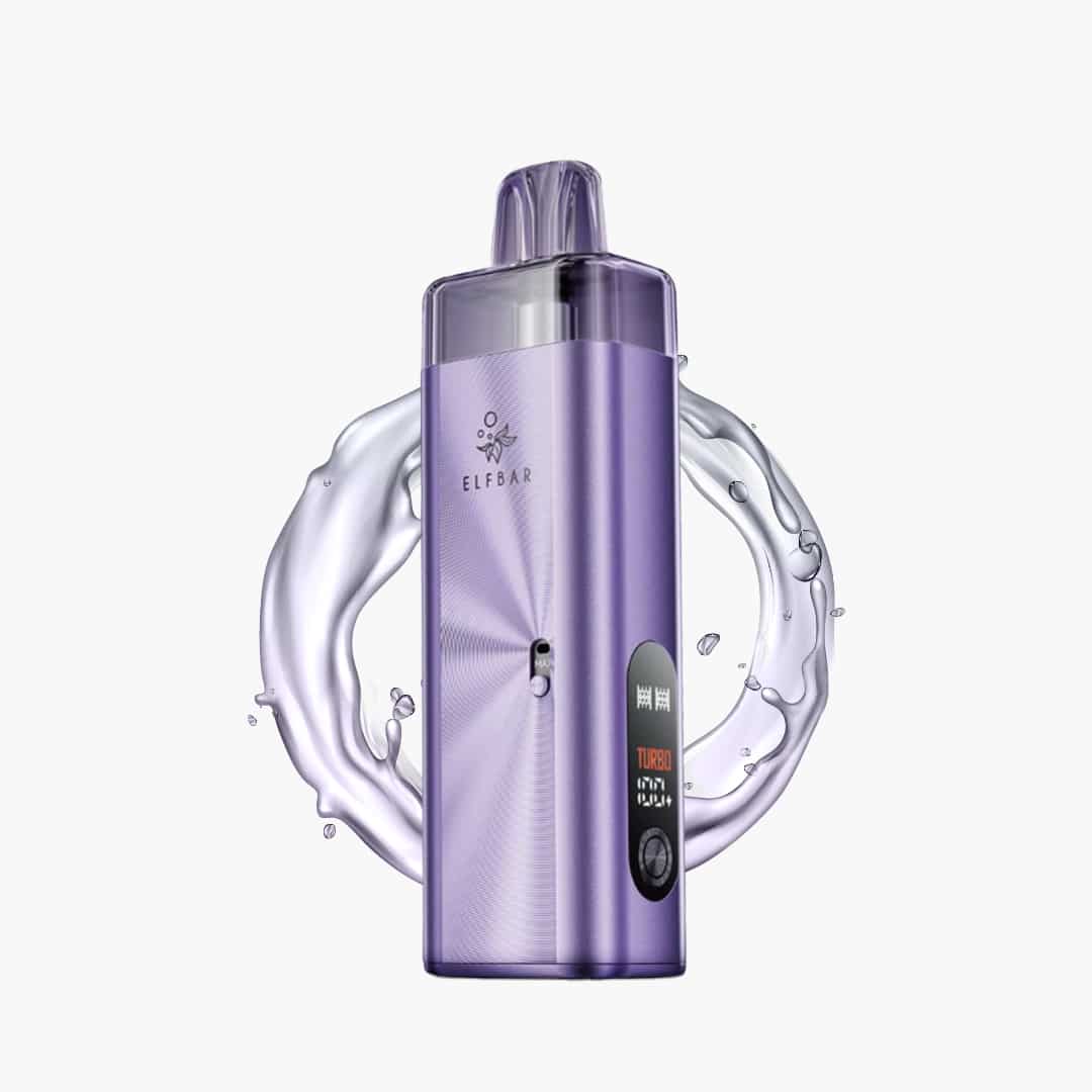 elfbar elfx mega purple pod system 2ml 10ml