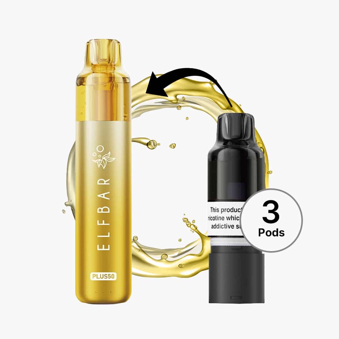 elfbar plus 50 juicy edition hybrid vape kit