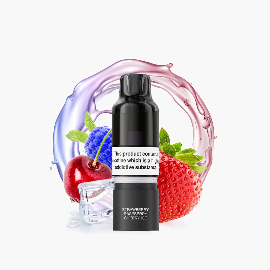 elfbar plus 50 refill pod strawberry raspberry cherry ice 1 ex