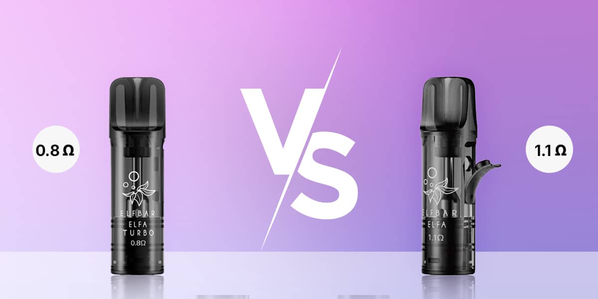 Elf Bar Turbo Unterschied zu Elfa