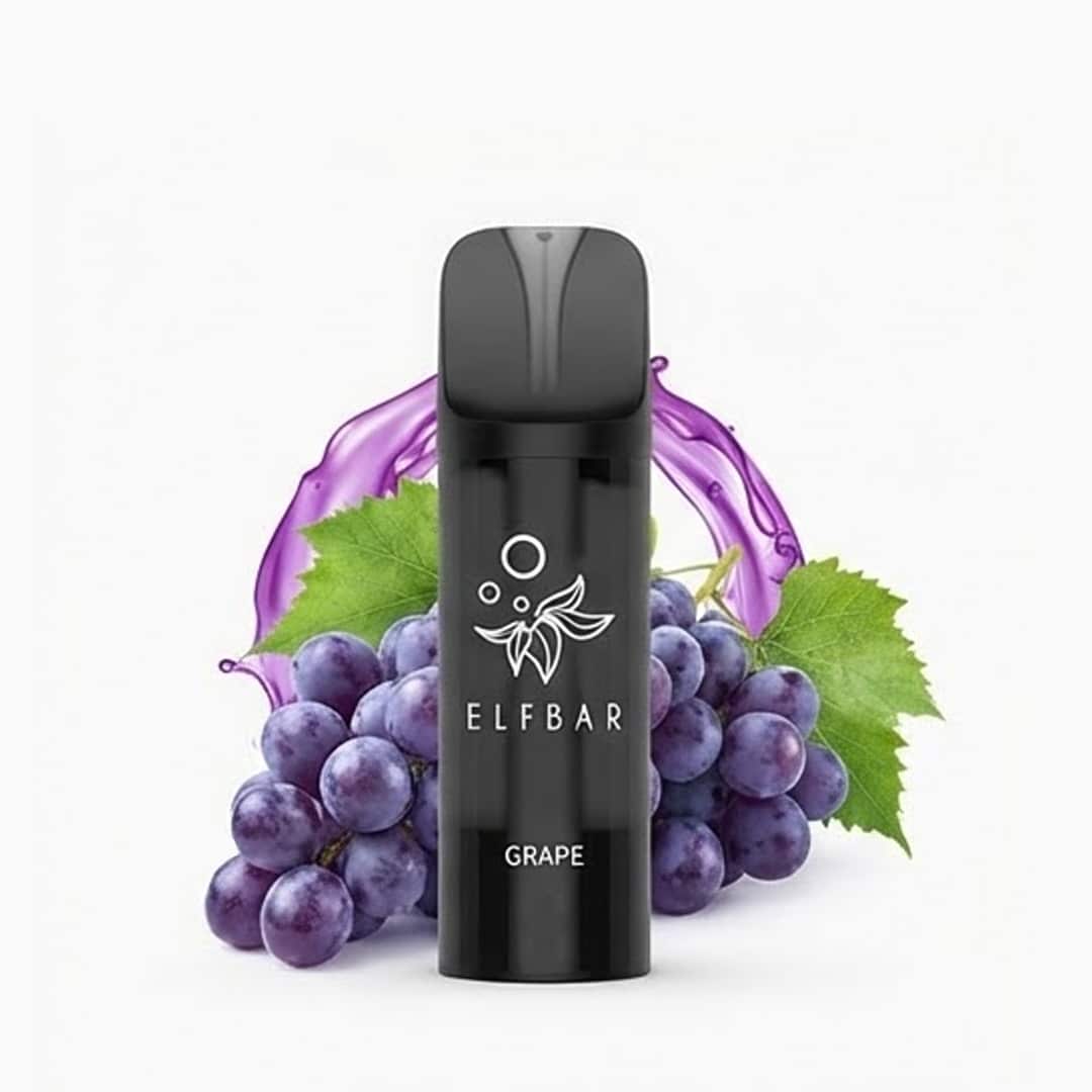 elfbar elfa pro pods 20mg grape 2 ex