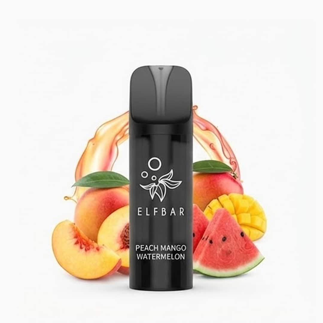 elfbar elfa pro pods 20mg mango peach watermelon 2 ex