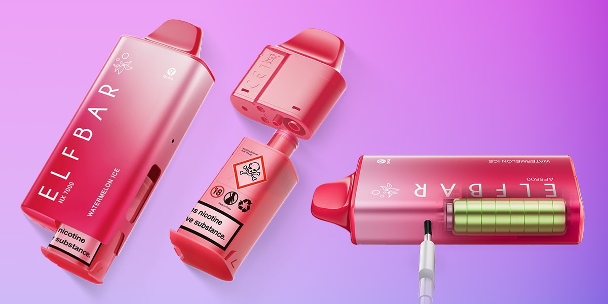 Wechselbares Mundstück, wechselbarer Refill Pod