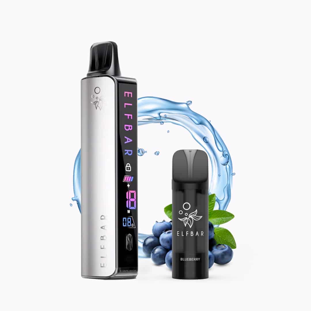 elfbar elfa master silver inkl 1 pod blueberry