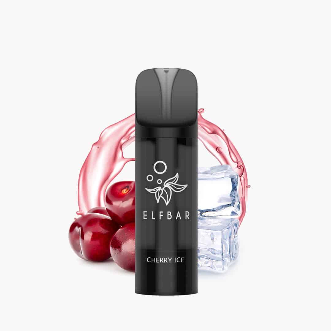 elfbar elfa pro pods 20mg cherry ice 2 ex