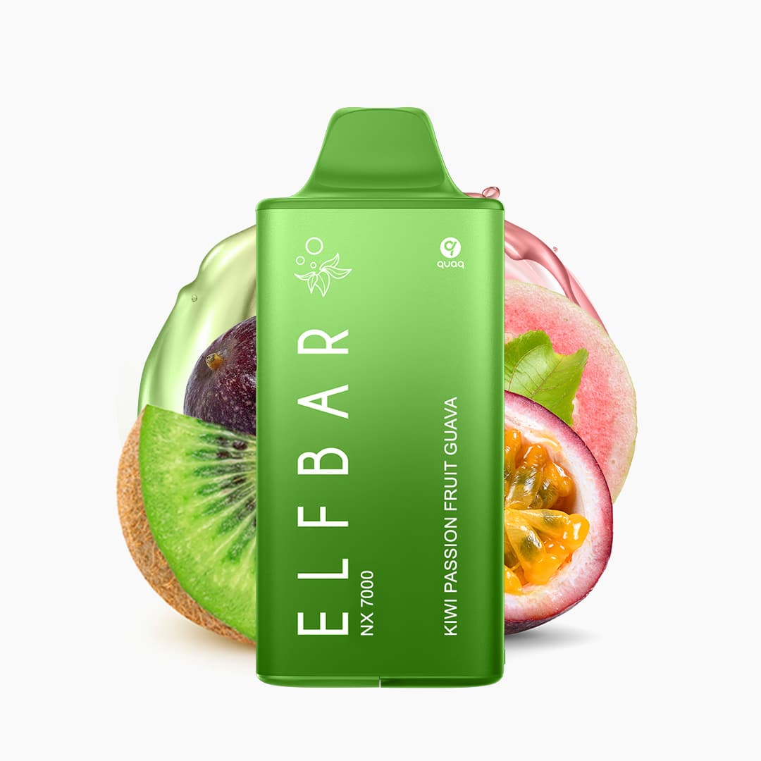 elfbar nx 7000 starter kit kiwi passionfruit guava