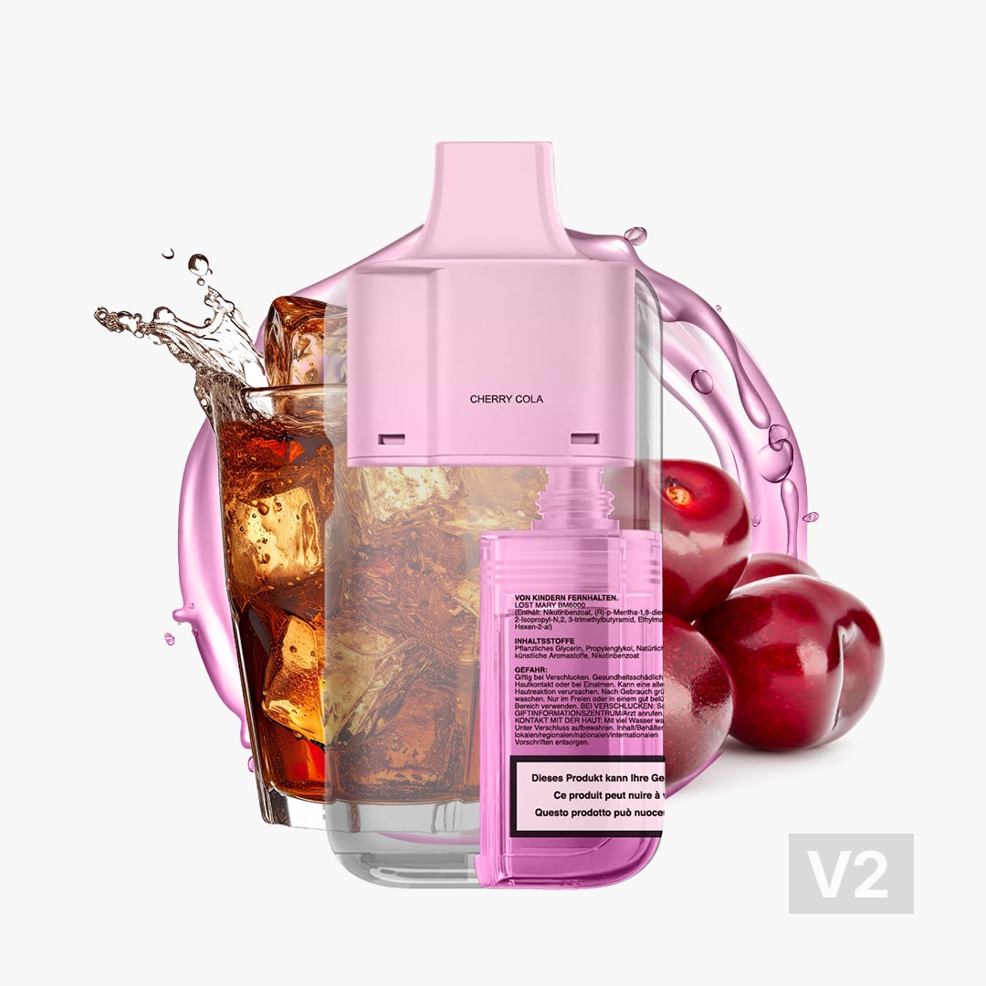 lost mary bm6000 v2 pod 20mg cherry cola 1 ex