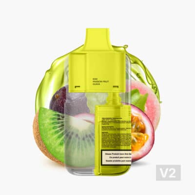 LOST MARY BM6000 Pod | Kiwi, Frutto della Passione, Guava | Confezione di ricarica V2 (20 mg)