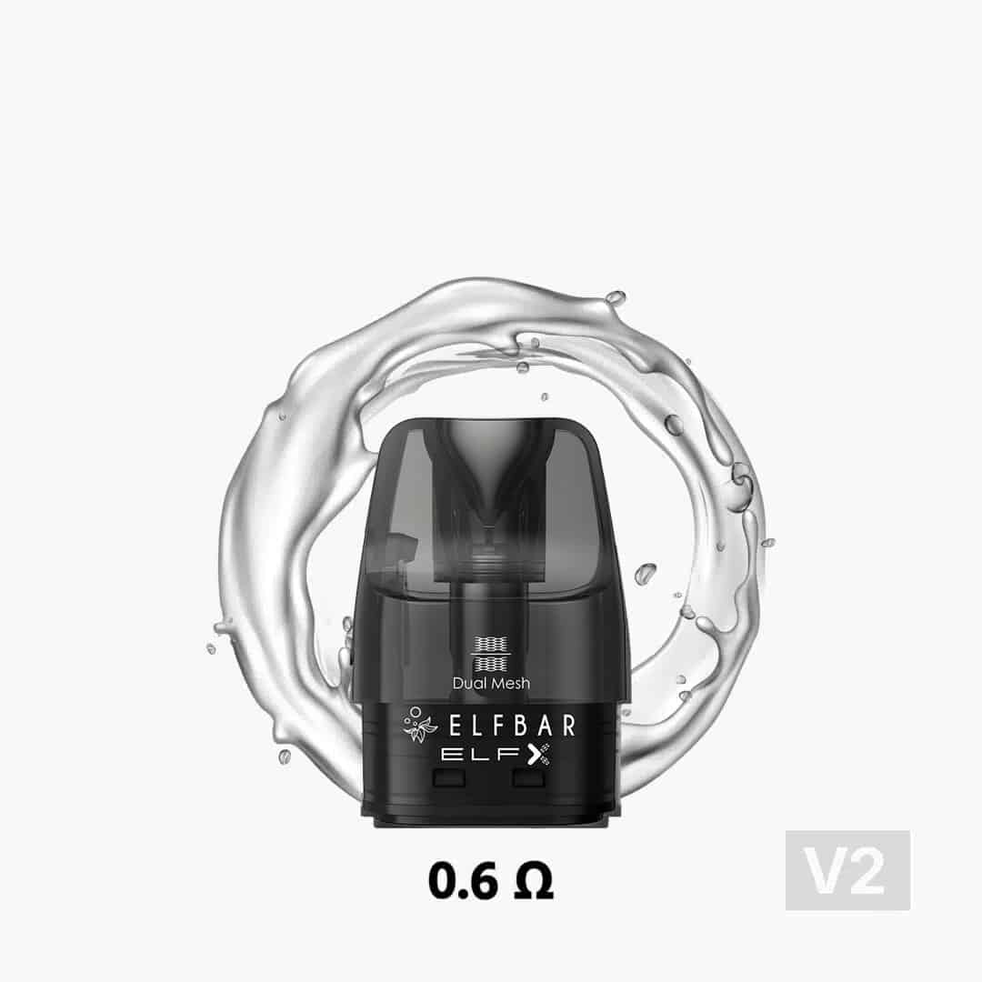 ELFBAR ELFX | Liquid Pods V2 | 0.6 Ohm (3 Stk.)