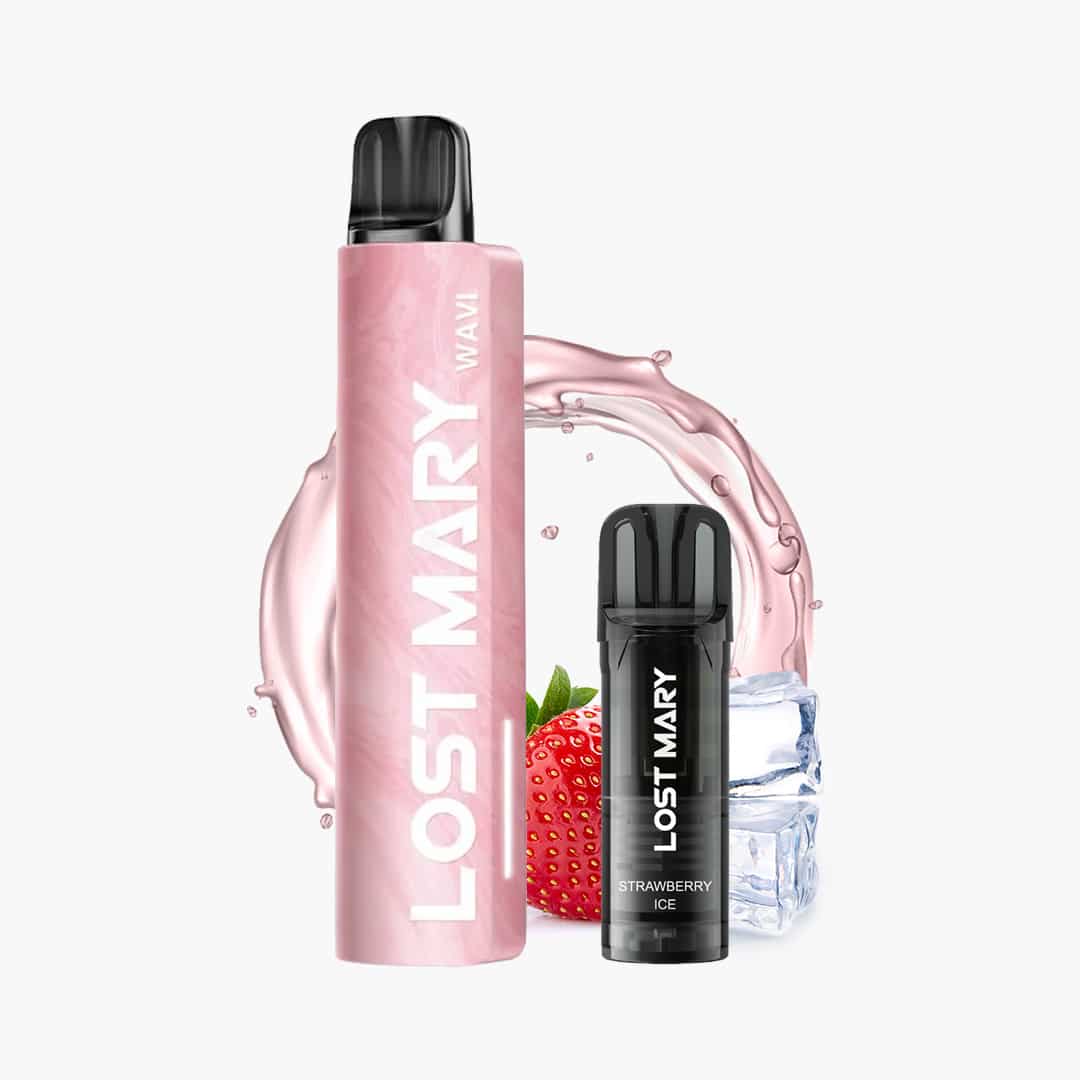 LOST MARY WAVI | Starter Kit | Red (inkl. 1 Pod Strawberry Ice)