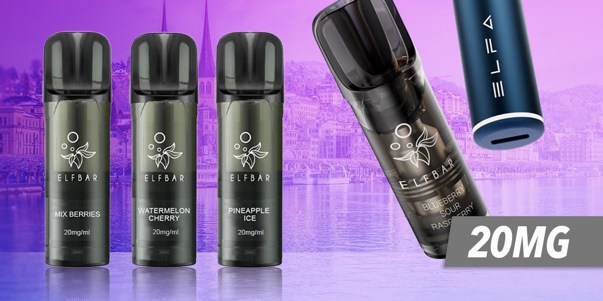 elfbar pods mix berries ELFA | Replacement Cartridges mixed berries vape Die 10 besten Elfbar Prefilled Kit Stength:20mg