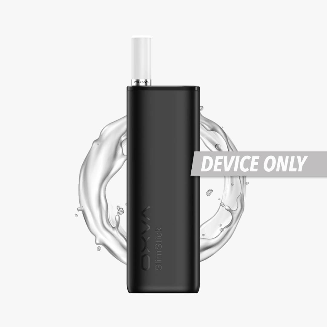 OXVA SlimStick Pod-System in Schwarz mit transparentem Mundstück, Gerät ohne Pods (Device Only), 20 mg